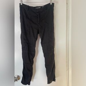Vince Cargo-Style Linen Pants